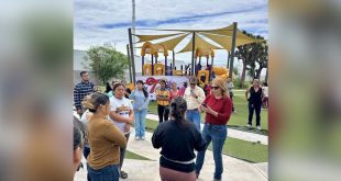 Tatiana es cuestionada en Salinas-Victoria por caso Rocha Moya, pero ignora a la gente